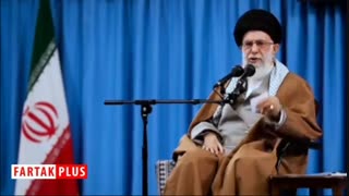 آیت‌الله خامنه‌ای:گفتم این برچسب الکی از روی این لباس‌های خوب تولید داخل کنده شود