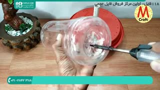 آموزش ساخت آبنما با بطری