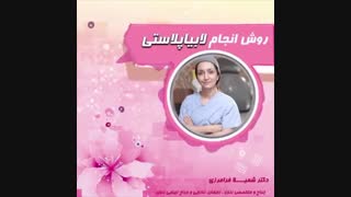 صحبتهای دکتر فرامرزی درباره روش انجام لابیاپلاستى1 ترمیم دندان