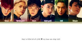 لیریک آهنگ Non Stop اکسو ❤