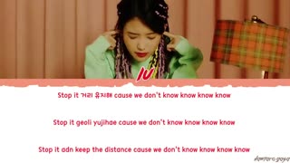 (IU_BBIBBI  (Han/Rom/Eng  lyrics / موزیک BBIBBI از آیو همرا با زیرنویس انگلیسی