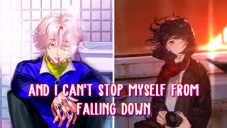 Alec Benjamin -let me down slowly (nightcore switching vocals)