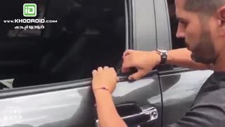 لاستیک دور پنجره