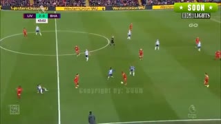 خلاصه بازی لیورپول 2 - برایتون 1 (لیگ برتر انگلیس)