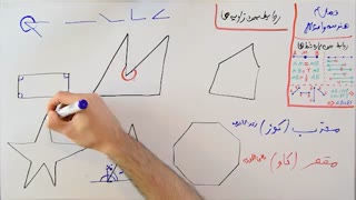 ریاضی 7 - فصل 4 - بخش 2 : روابط بین زاویه ها