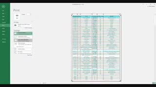 پرینت تمام شیت‌ها در اکسل