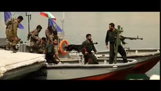 نماهنگ نیرو ی دریایی سپاه و صحبت های شهید نادر مهدوی (ایستاده بر موج) ناو بریجتون